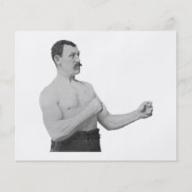 Overly Manly Man Meme Custom Flyer