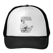 Overly Manly Man strikes again! Hats
