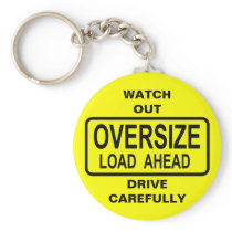 Oversize Load Key Chain
