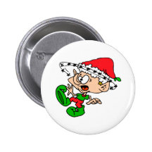 Overwhelmed Elf Pins