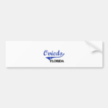 Oviedo Florida City Classic Bumper Sticker