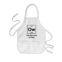 Ow, The Element of Pain Apron
