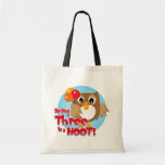 Owl 3rd Birthday Tote Bags