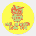Owl Always Love You! Stickers