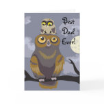 Owl and Baby Father's Day Card