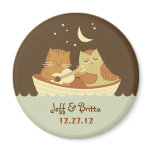 Owl and Pussycat Wedding Save the Date