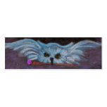 owl and wand business card templates