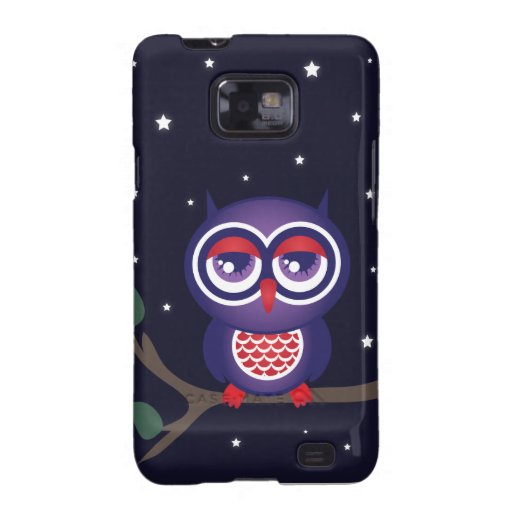 Owl at Night Samsung Galaxy S Case