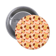 Owl blossom button