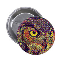 Owl Button