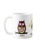 Owl Couple Anniversary Mug