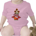 Owl design baby creeper