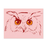 Owl Digital Art Postcard