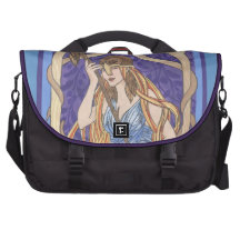 Owl Eyed Athena Laptop Computer Bag