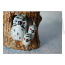 Owl Family Card
