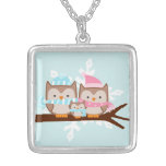 Owl Family Necklaces