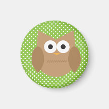 Owl Fridge Magnets