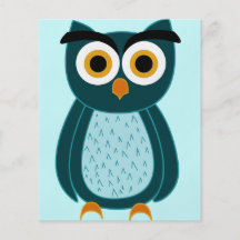 Owl Full Color Flyer