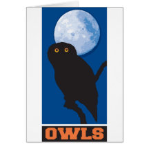 Owl Greeting Card