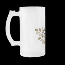 Owl in a tree Frosted Mug mugs