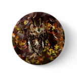 Owl in Autumn Buttons
