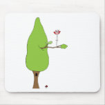 Owl In Tree Mouse Pad