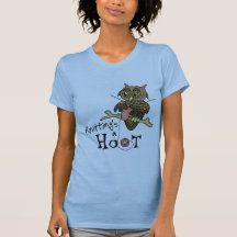 Owl Knitting T-shirt