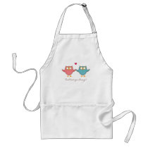 owl love you apron