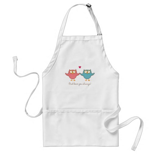 owl love you apron