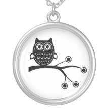 Owl love you custom necklace