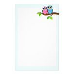 Owl love you custom stationery