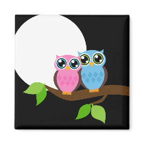 Owl love you magnets
