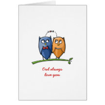 Owl Love You Valentine's Day Card