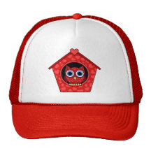 owl mesh hats