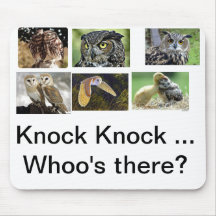 Owl mousepad