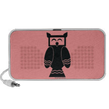 Owl-Pink iPod Speaker
