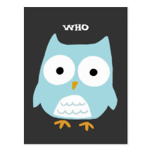Owl Postcard