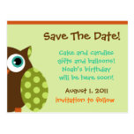 Owl postcard