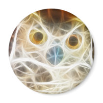 Owl Powerful Look Magnet