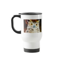 Owl Powerful Look Coffee Mugs