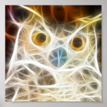 Owl Powerful Look Print