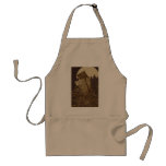 Owl  Reading by Moonlight Apron