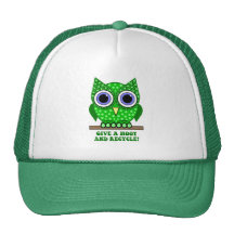owl recycle hats