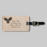 Owl Silhouette  Luggage Tag luggage tags