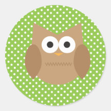 Owl Sticker