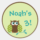 Owl sticker