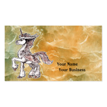 Owl Unicorn Business Cards