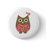 Owl WIth Love Buttons