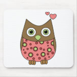 Owl WIth Love mousepads