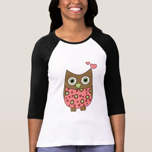 Owl WIth Love T-shirts